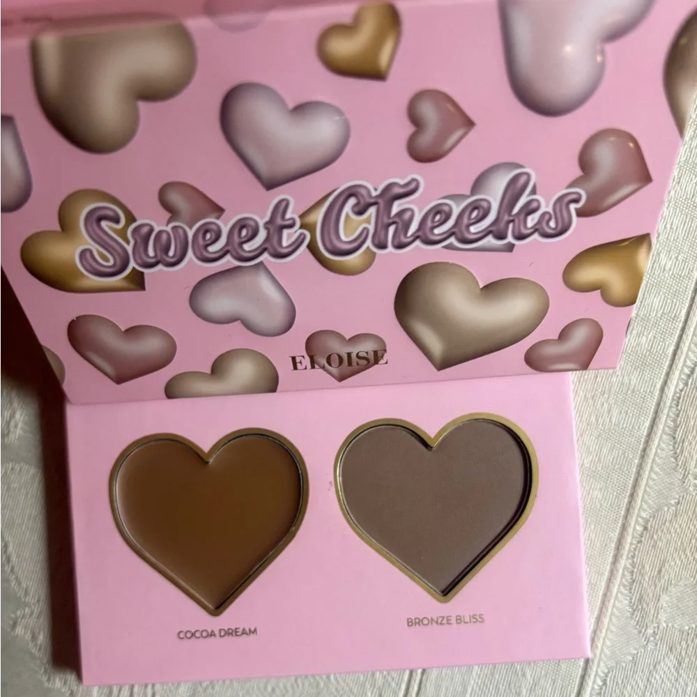 Eloise Sweet Cheeks Bronzer & Contour Palette Duo Medium to Tan BNIB